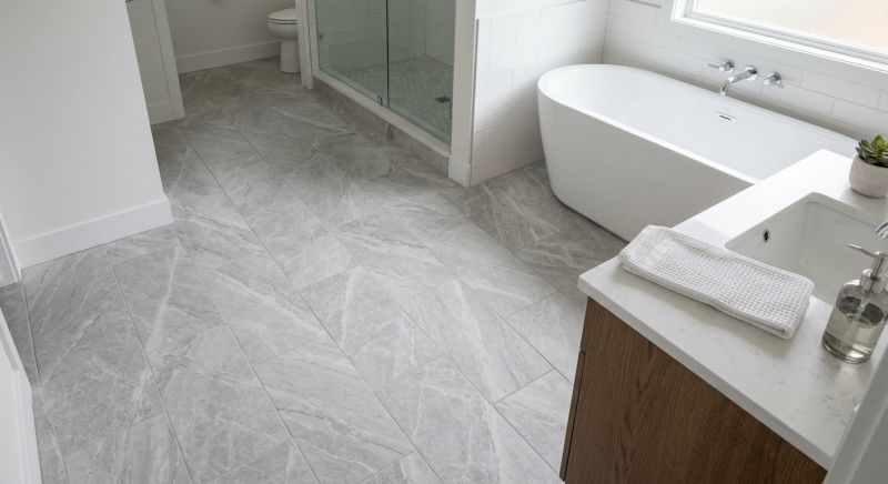 Bathroom Flooring Installation in Loudoun County, VA