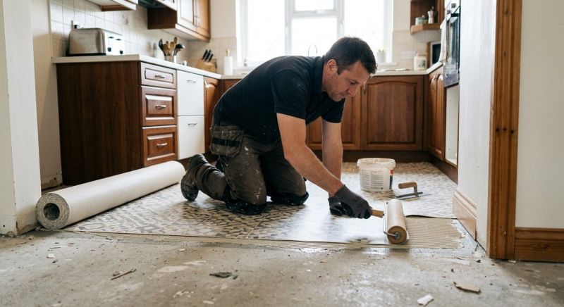 Linoleum Floor Installation in Frisco, TX