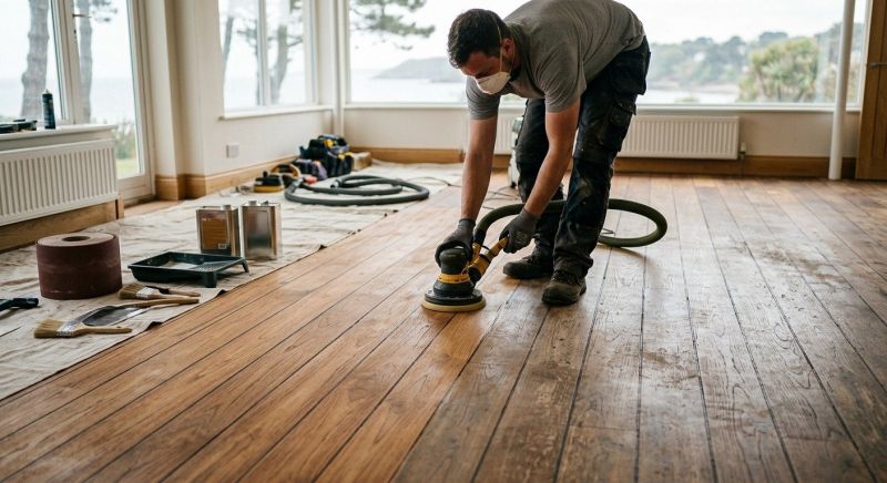 Bamboo Floor Refinishing in Overland Park, KS