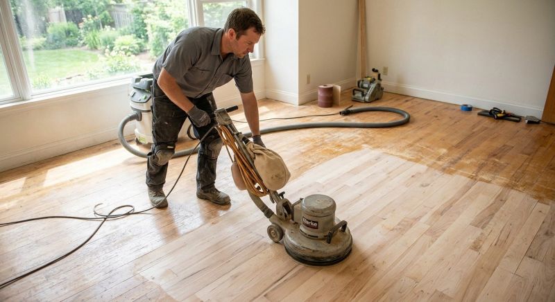 Birch Floor Refinishing in Kansas City, KS