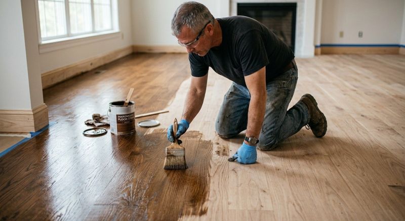Floor Staining Service in Kansas City, KS