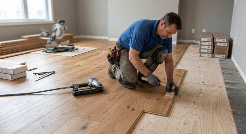 Hardwood Floor Installation in San Antonio, TX