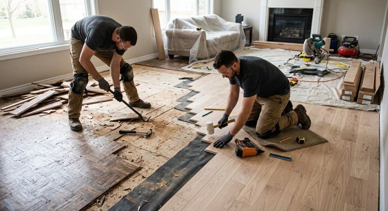 Hardwood Floor Renovation in Phoenix, AZ