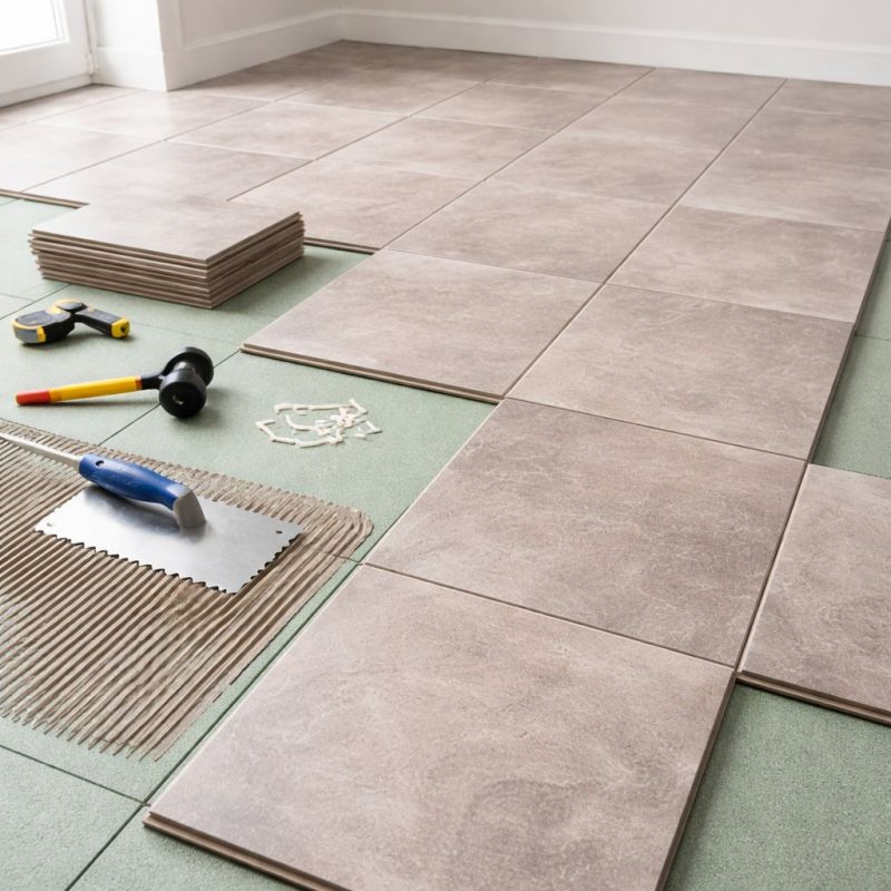 Laminate Tile Installation in Roseville, CA
