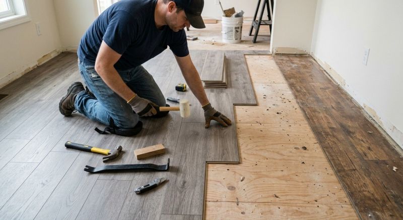 Plank Laminate Installation in Arvada, CO