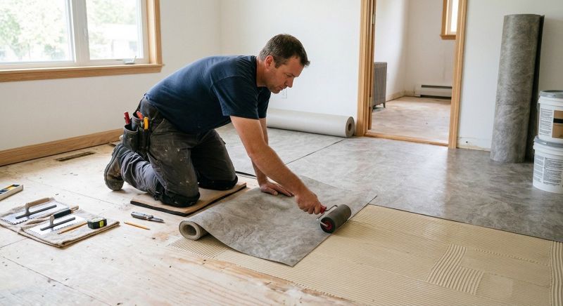 Sheet Vinyl Installation in Fort Worth, TX