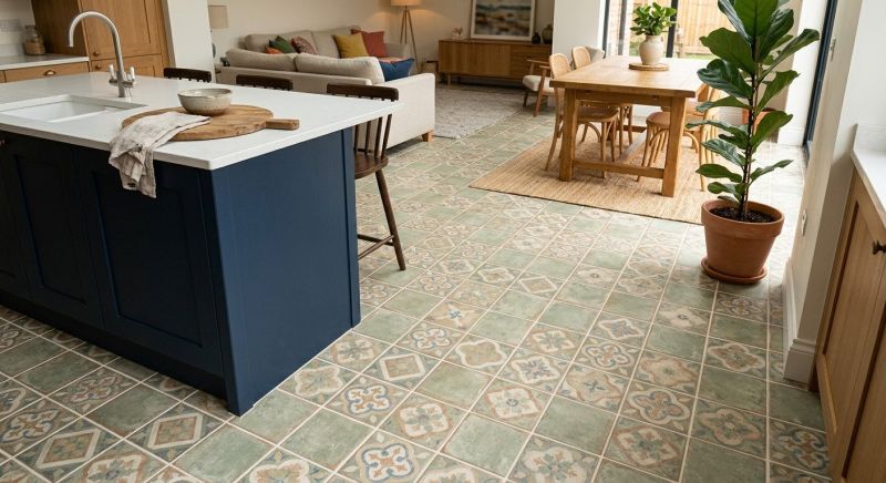 Tile Floor Renovation in Frederick, MD