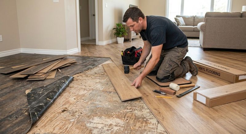 Vinyl Flooring Installation in Fort Worth, TX