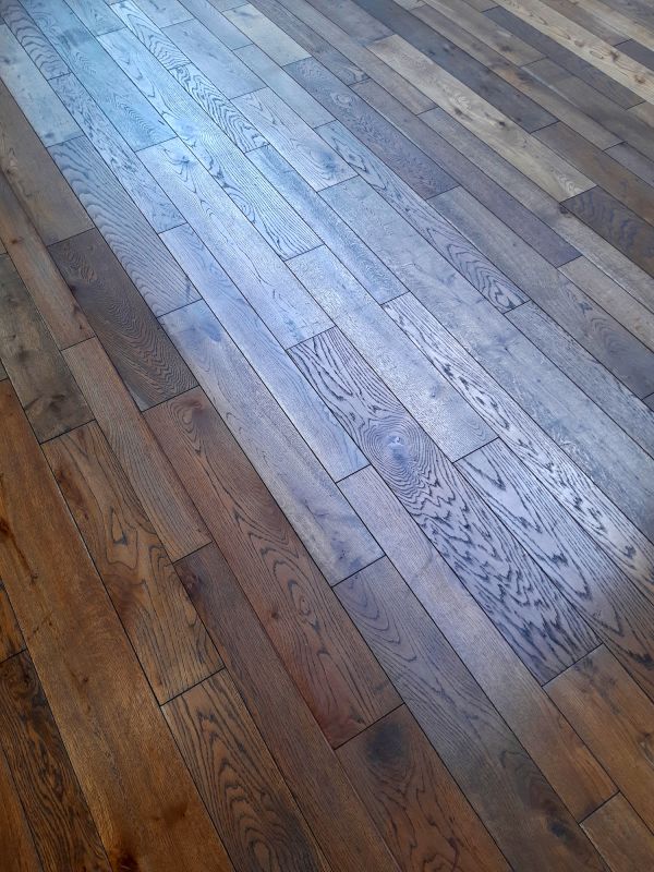 Walnut Floor Staining in Kansas City, KS