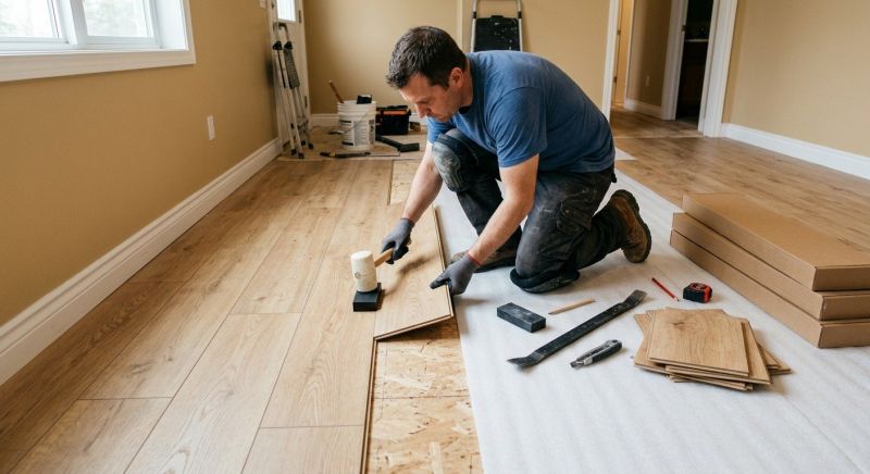 Wood Laminate Installation in Roseville, CA